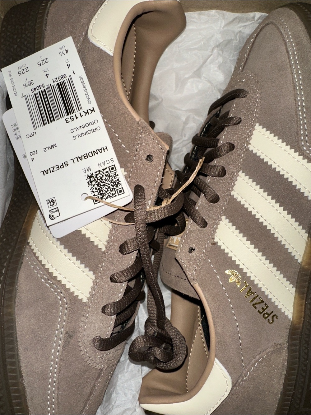 adidas Originals brown Handball Spezial sneakers - Picture 1 of 10